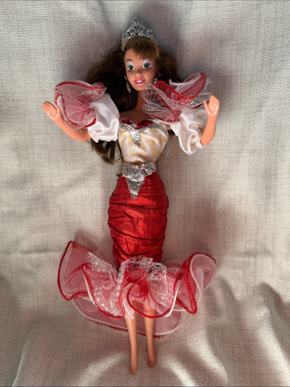 Vintage Kenner 1991 Barbie Miss America Raquel